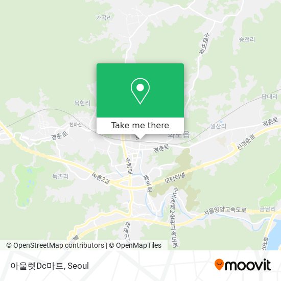 아울렛Dc마트 map