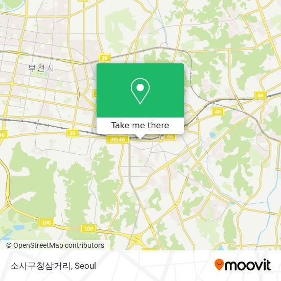 소사구청삼거리 map