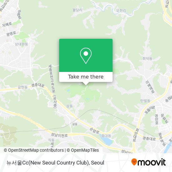 뉴서울Cc(New Seoul Country Club) map