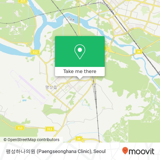 팽성하나의원 (Paengseonghana Clinic) map