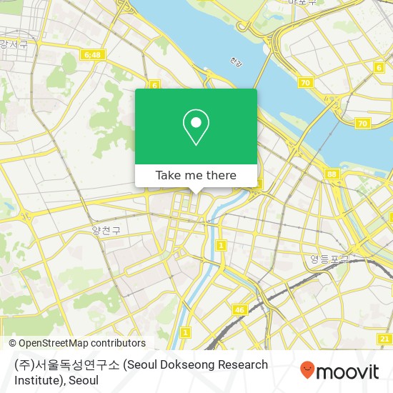 (주)서울독성연구소 (Seoul Dokseong Research Institute) map