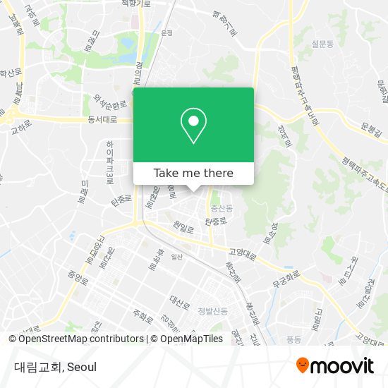 대림교회 map