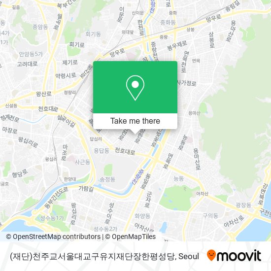 (재단)천주교서울대교구유지재단장한평성당 map