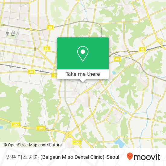 밝은 미소 치과 (Balgeun  Miso Dental Clinic) map
