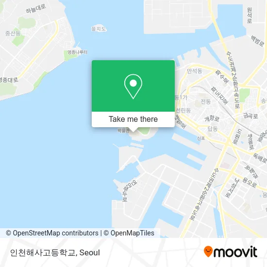 인천해사고등학교 map