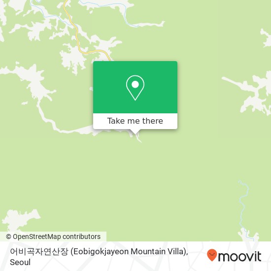 어비곡자연산장 (Eobigokjayeon Mountain Villa) map