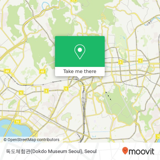 독도체험관(Dokdo Museum Seoul) map