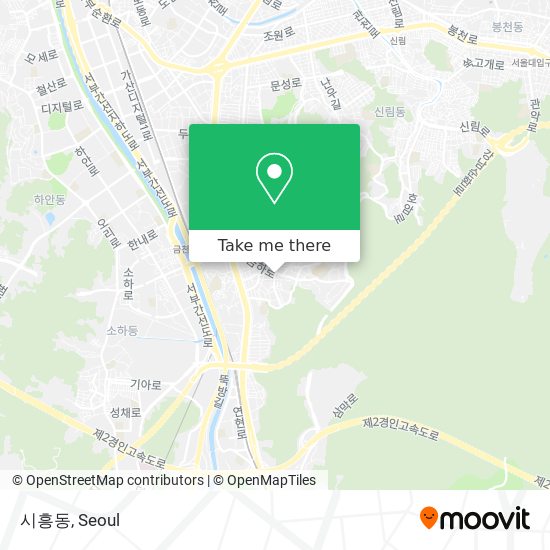 시흥동 map