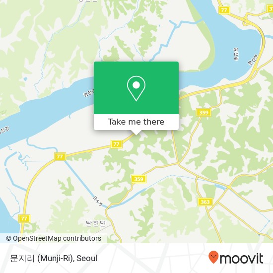 문지리 (Munji-Ri) map