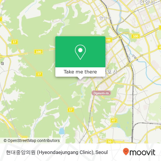 현대중앙의원 (Hyeondaejungang Clinic) map