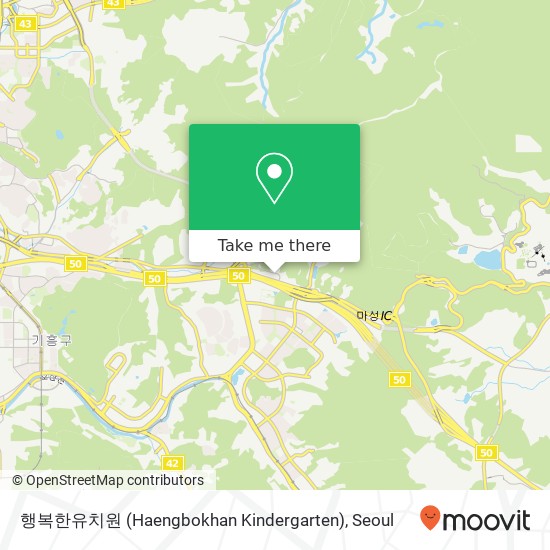 행복한유치원 (Haengbokhan Kindergarten) map