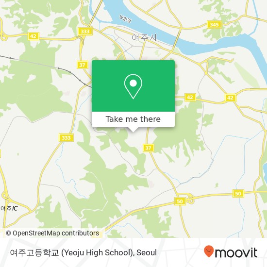 여주고등학교 (Yeoju High School) map