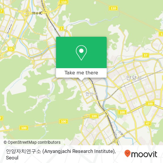 안양자치연구소 (Anyangjachi Research Institute) map