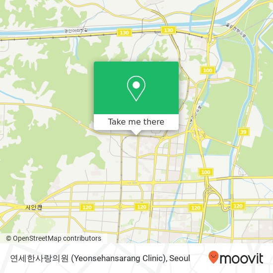 연세한사랑의원 (Yeonsehansarang Clinic) map