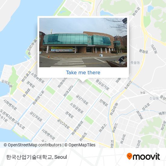 한국산업기술대학교 map