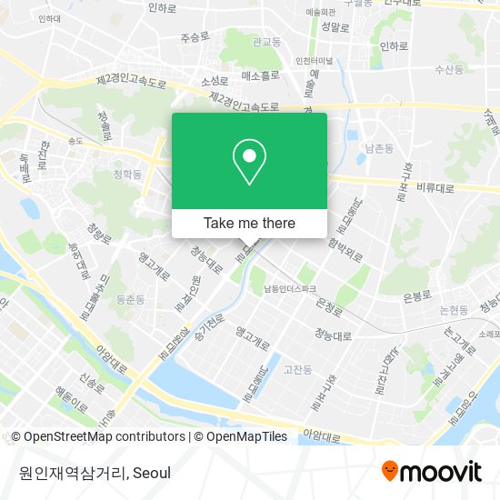 원인재역삼거리 map