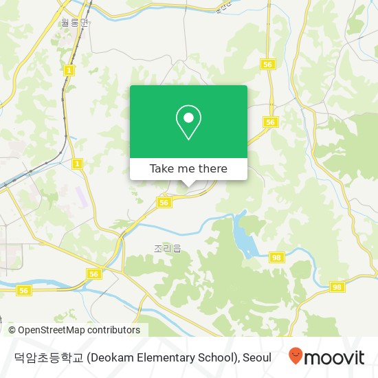덕암초등학교 (Deokam Elementary School) map