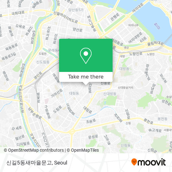신길5동새마을문고 map