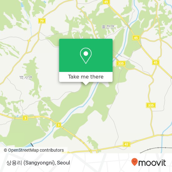 상용리 (Sangyongni) map