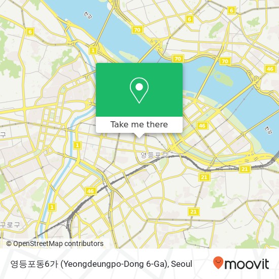 영등포동6가 (Yeongdeungpo-Dong 6-Ga) map