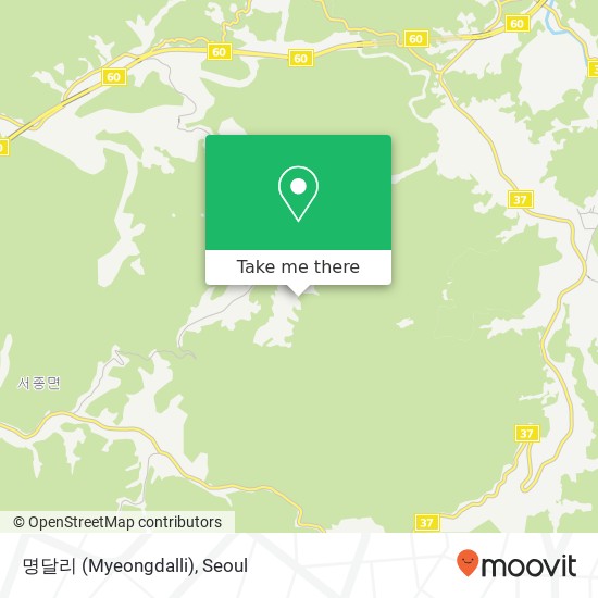 명달리 (Myeongdalli) map