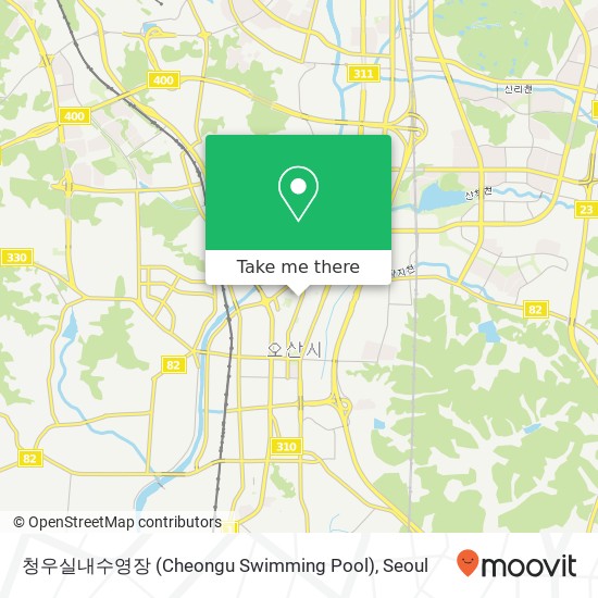 청우실내수영장 (Cheongu Swimming Pool) map