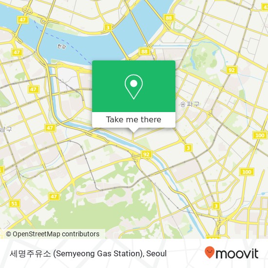 세명주유소 (Semyeong Gas Station) map