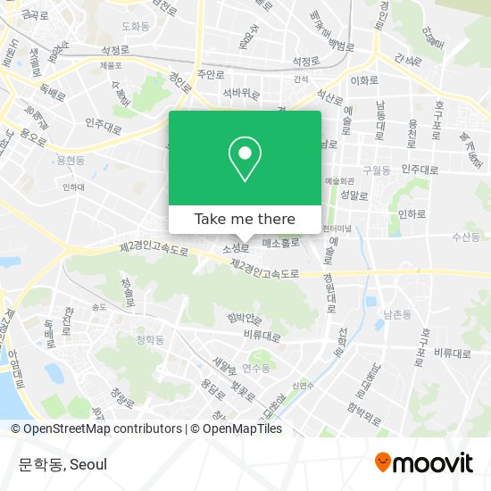 문학동 map