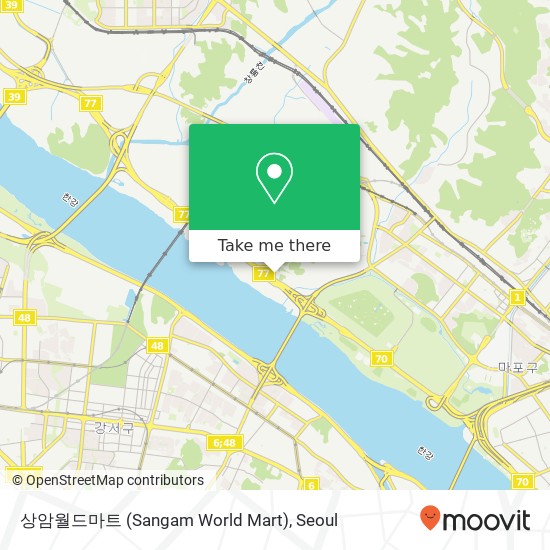 상암월드마트 (Sangam World Mart) map