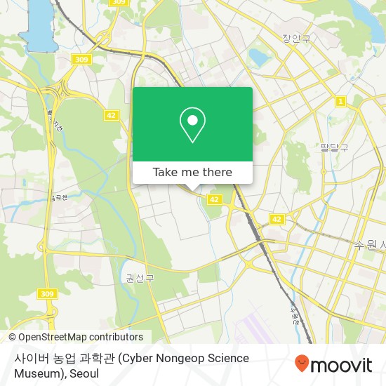 사이버 농업 과학관 (Cyber Nongeop Science Museum) map