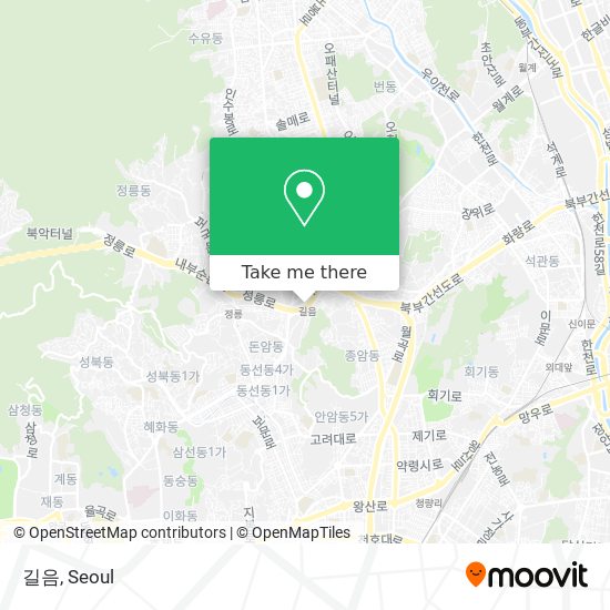 길음 map