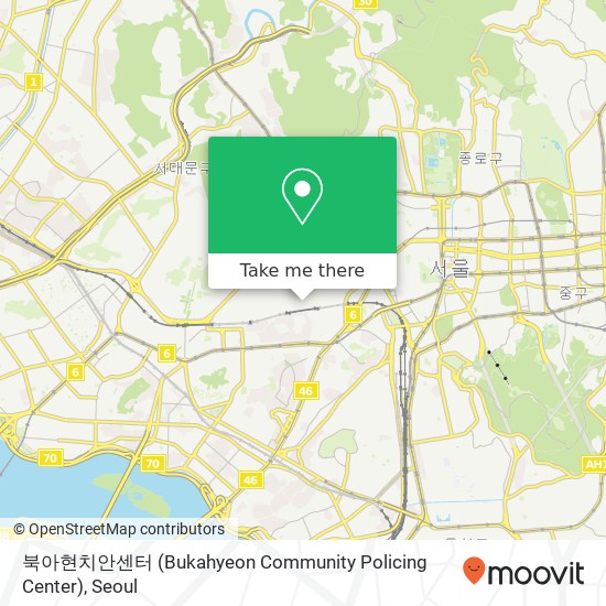 북아현치안센터 (Bukahyeon Community Policing Center) map