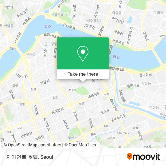 자이언트 호텔 map