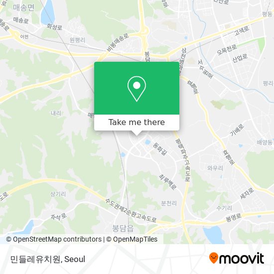 민들레유치원 map