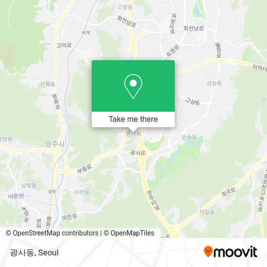 광사동 map