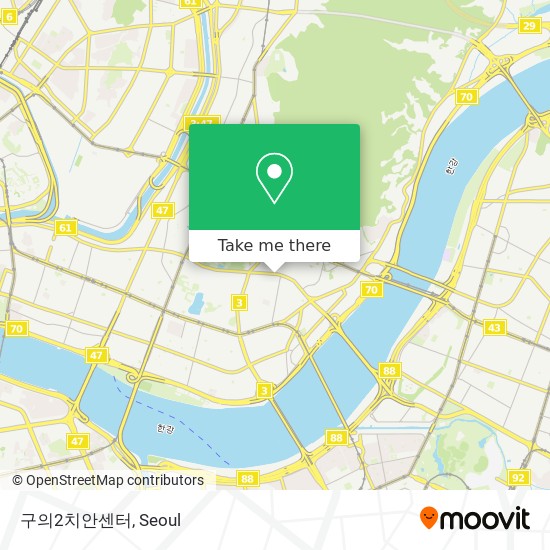 구의2치안센터 map