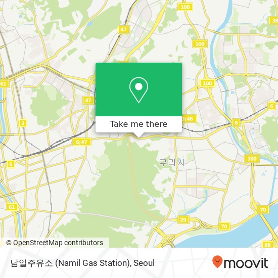 남일주유소 (Namil Gas Station) map