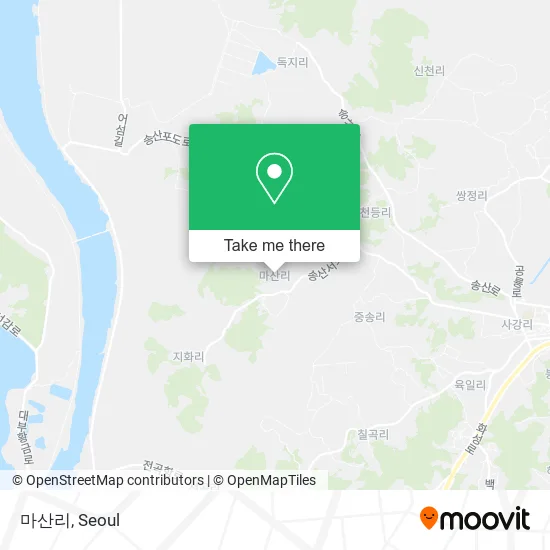 마산리 map