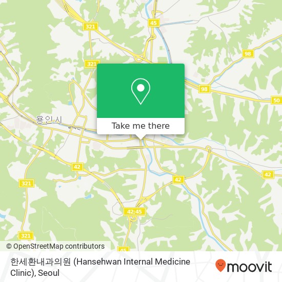 한세환내과의원 (Hansehwan Internal Medicine Clinic) map