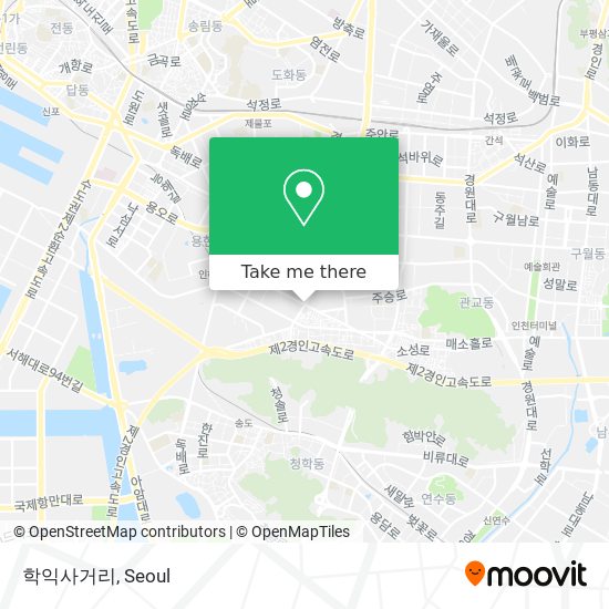 학익사거리 map