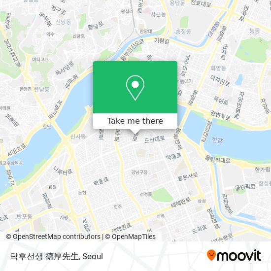 덕후선생 德厚先生 map