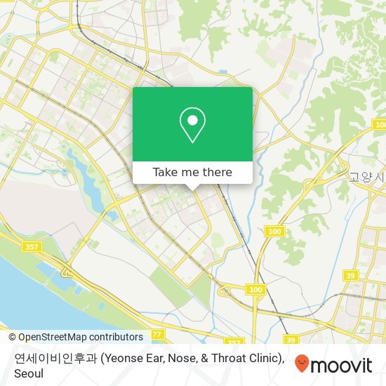 연세이비인후과 (Yeonse Ear, Nose, & Throat Clinic) map