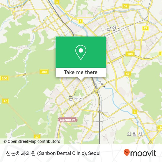 산본치과의원 (Sanbon Dental Clinic) map