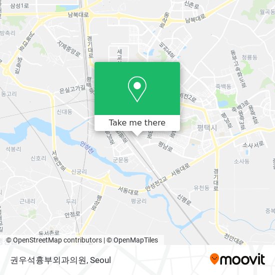 권우석흉부외과의원 map