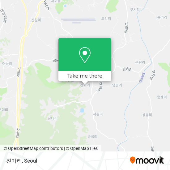 How to get to 진가리 (Jingari) in 이천시, 경기도 by Bus