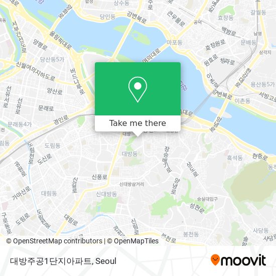 대방주공1단지아파트 map