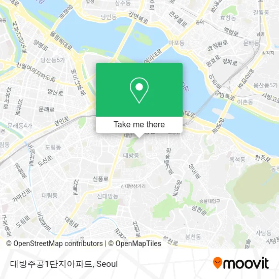 대방주공1단지아파트 map