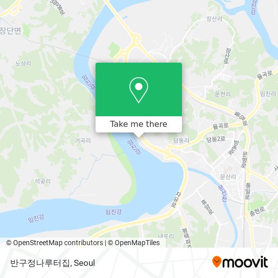 반구정나루터집 map