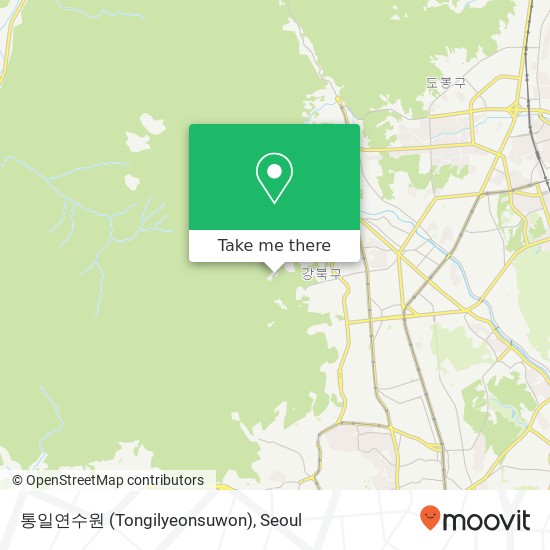 통일연수원 (Tongilyeonsuwon) map