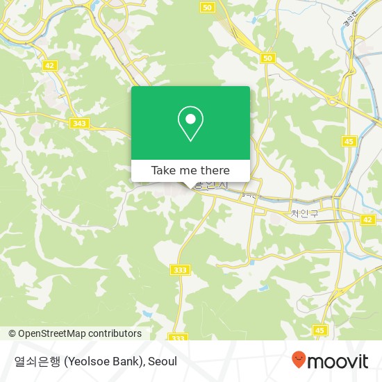 열쇠은행 (Yeolsoe Bank) map